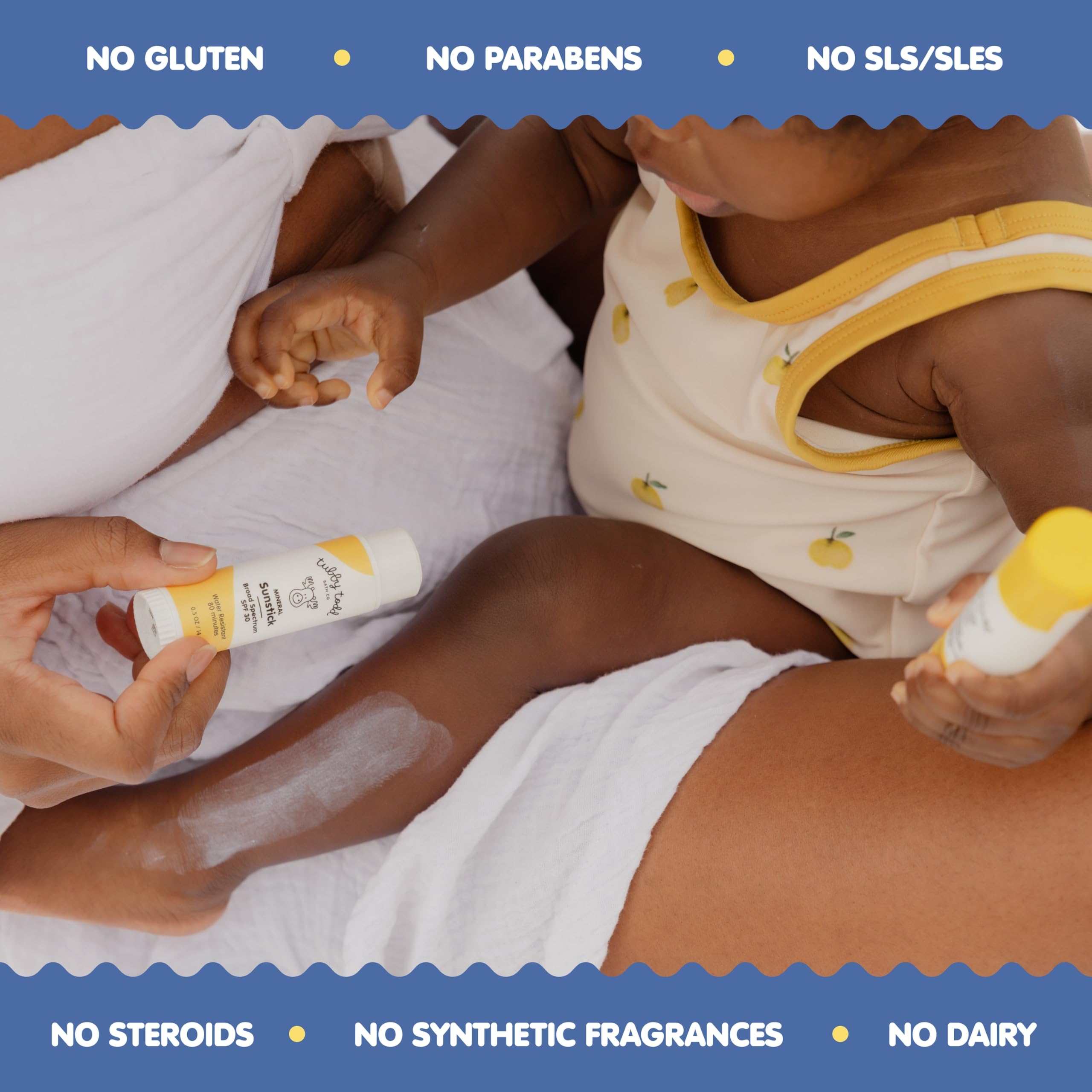 TUBBY TODD Sunstick safe for sensitive skin on toddlers