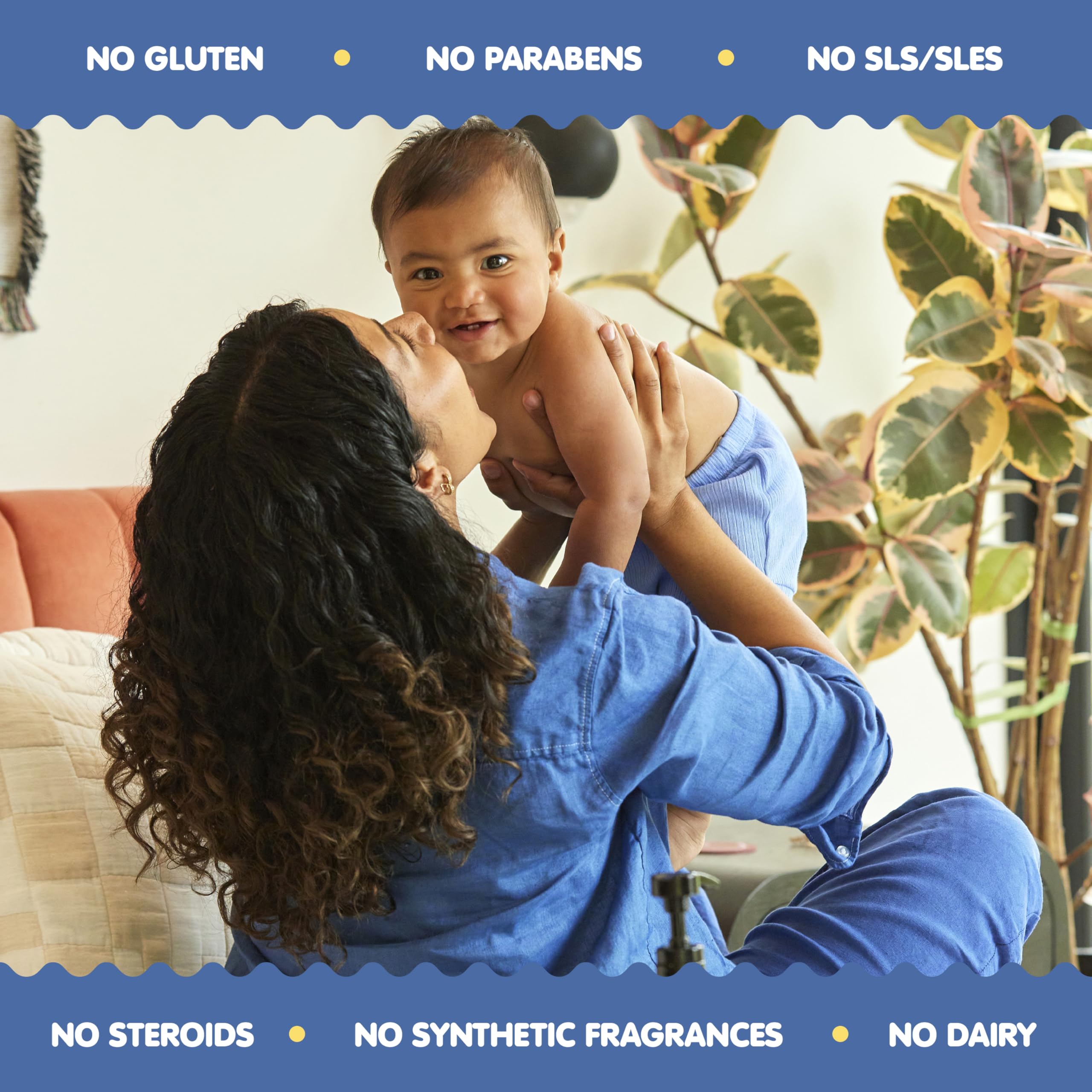 TUBBY TODD Regulars Bundle ingredients icons highlighting natural, gentle care.