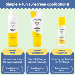 Tubby Todd Sun Bundle mineral sunstick delivers quick, touch-up application
