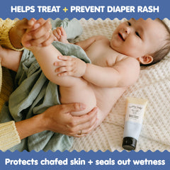 Tubby Todd Sweet Cheeks Diaper Paste bottle 7-9oz packaging highlights larger size for ongoing care