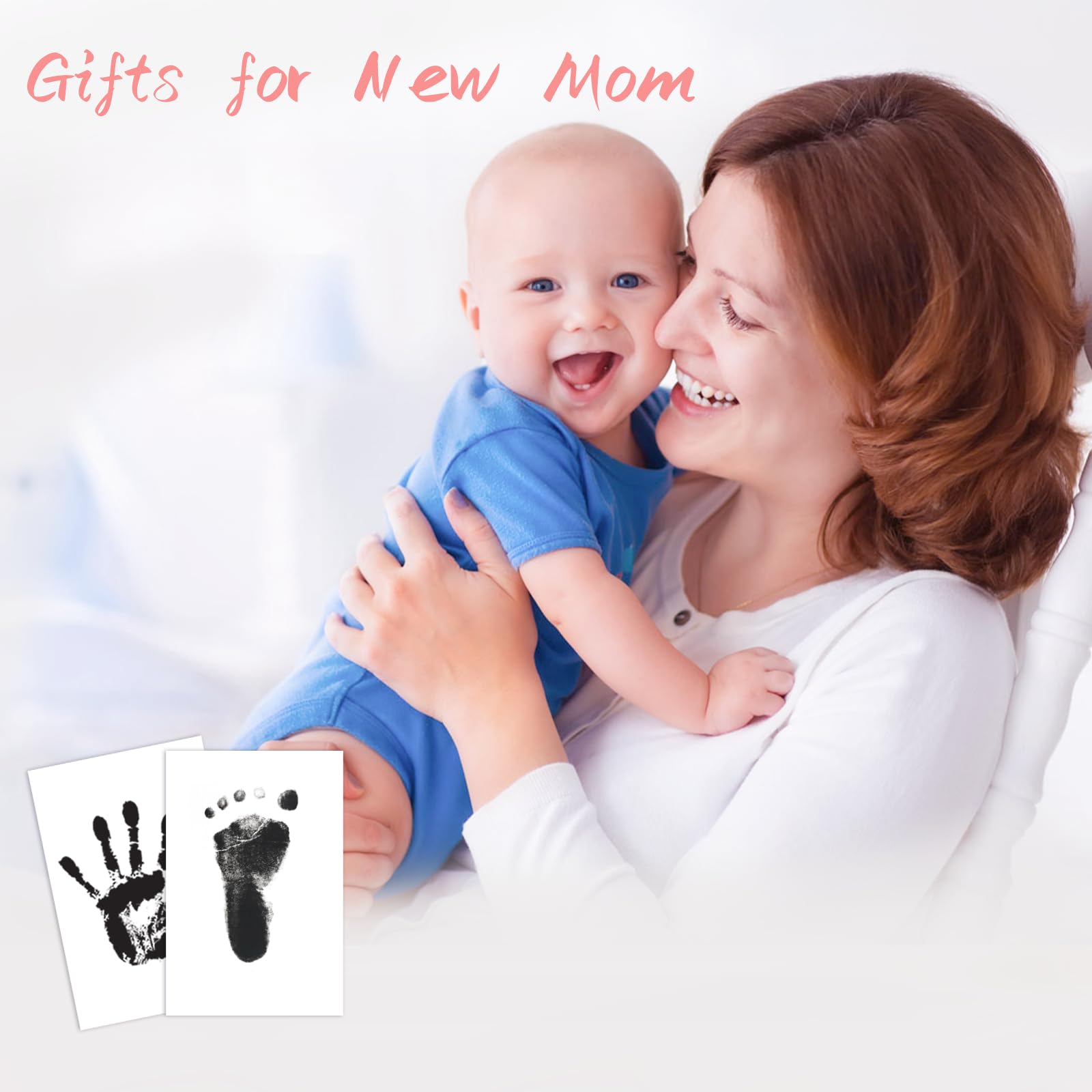 Tubuui Clean Touch ink pad is easy to use during newborn print sessions.