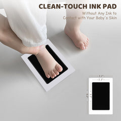 Tubuui clean-touch ink pads capture vibrant prints without mess.