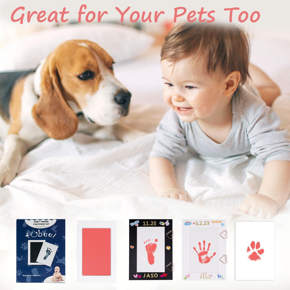 Tubuui nose print kit captures nose prints cleanly for pet keepsakes.