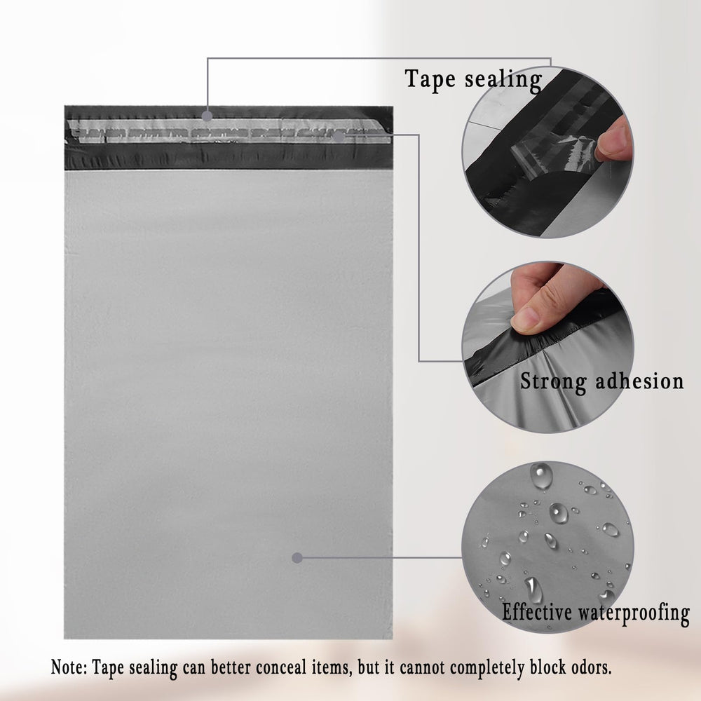 Tuciyke gray disposal bags sealing odor and containing waste.