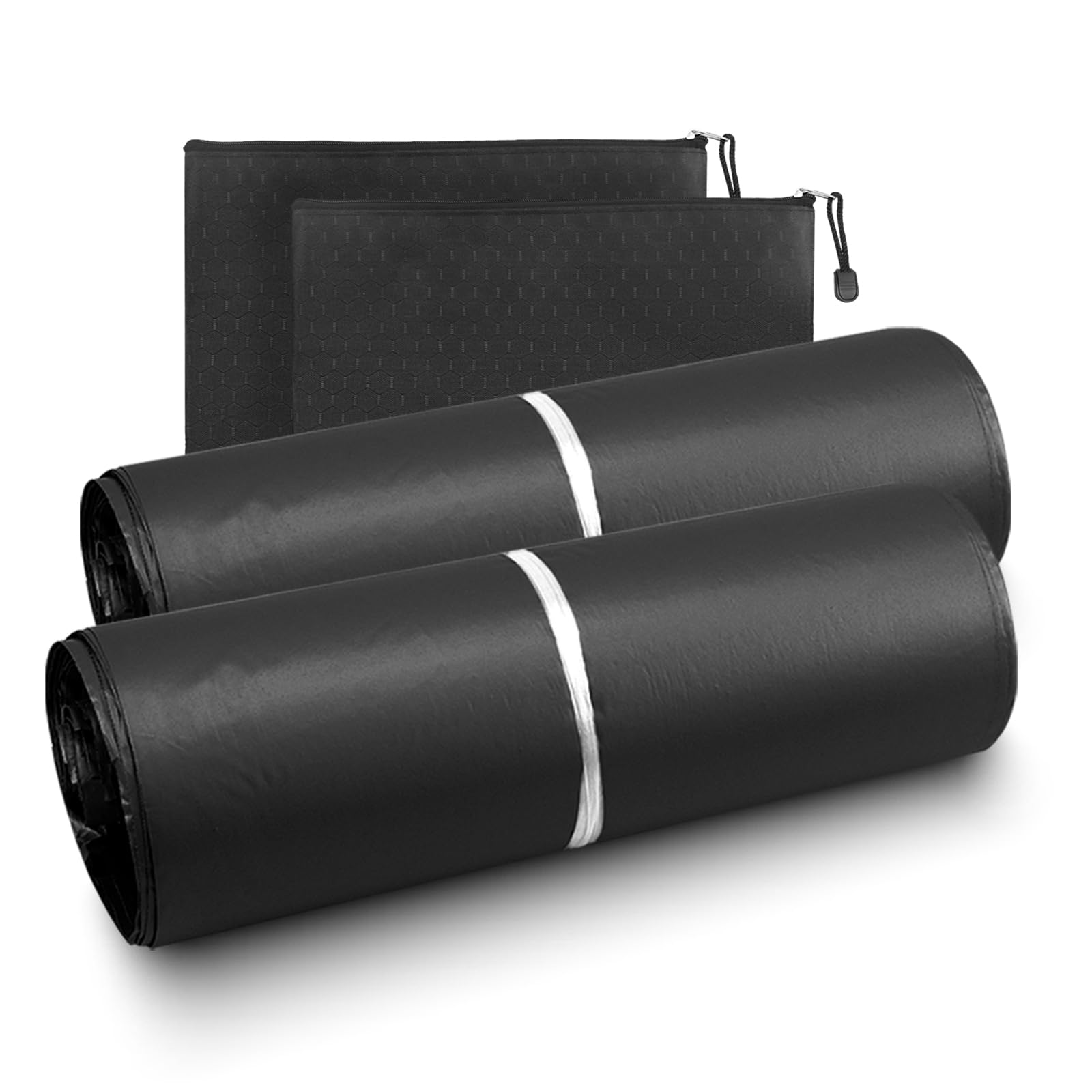 Tuciyke incontinence bag with opaque seal for discreet disposal