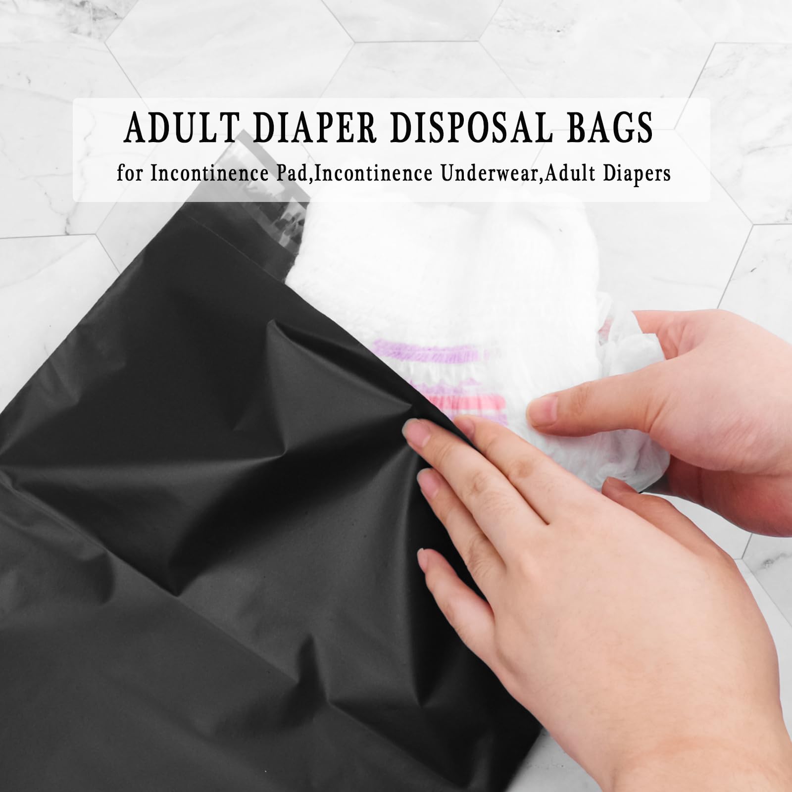 Tuciyke pack of 200 bags with two storage bags for organization