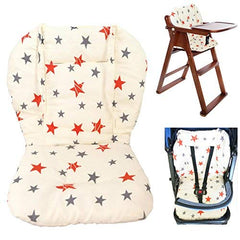 Tuciyke Star five-point harness straps help keep baby secure during meals