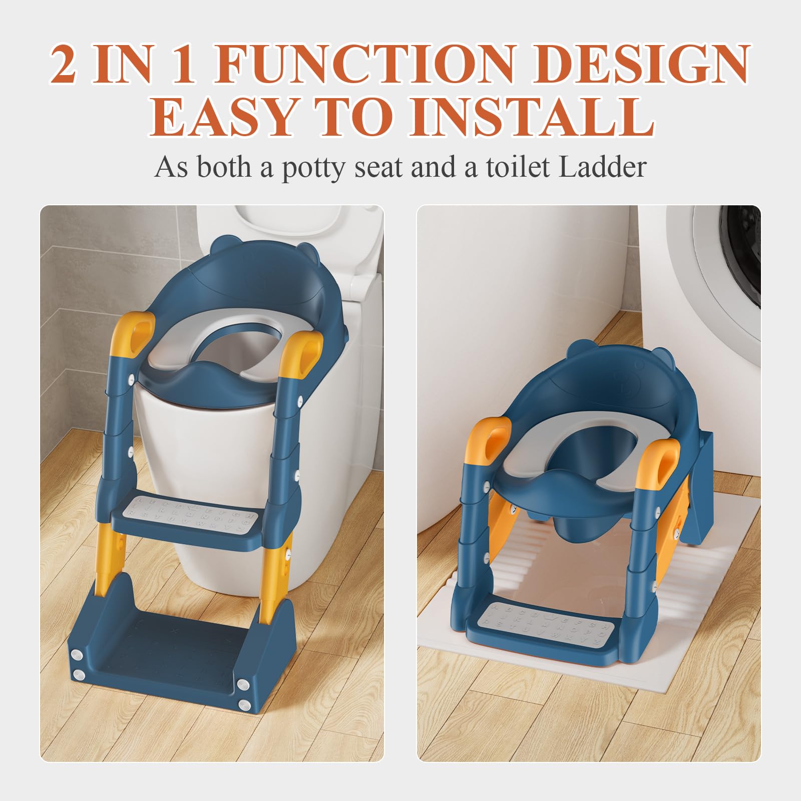 TuckInn Potty Seat quick assembly guide for fast setup
