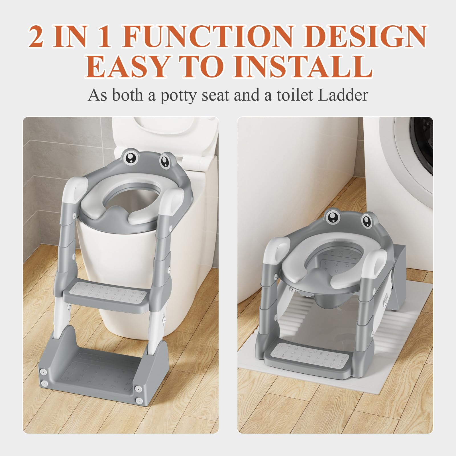 TuckInn Potty Seat quick assembly with simple instructions.