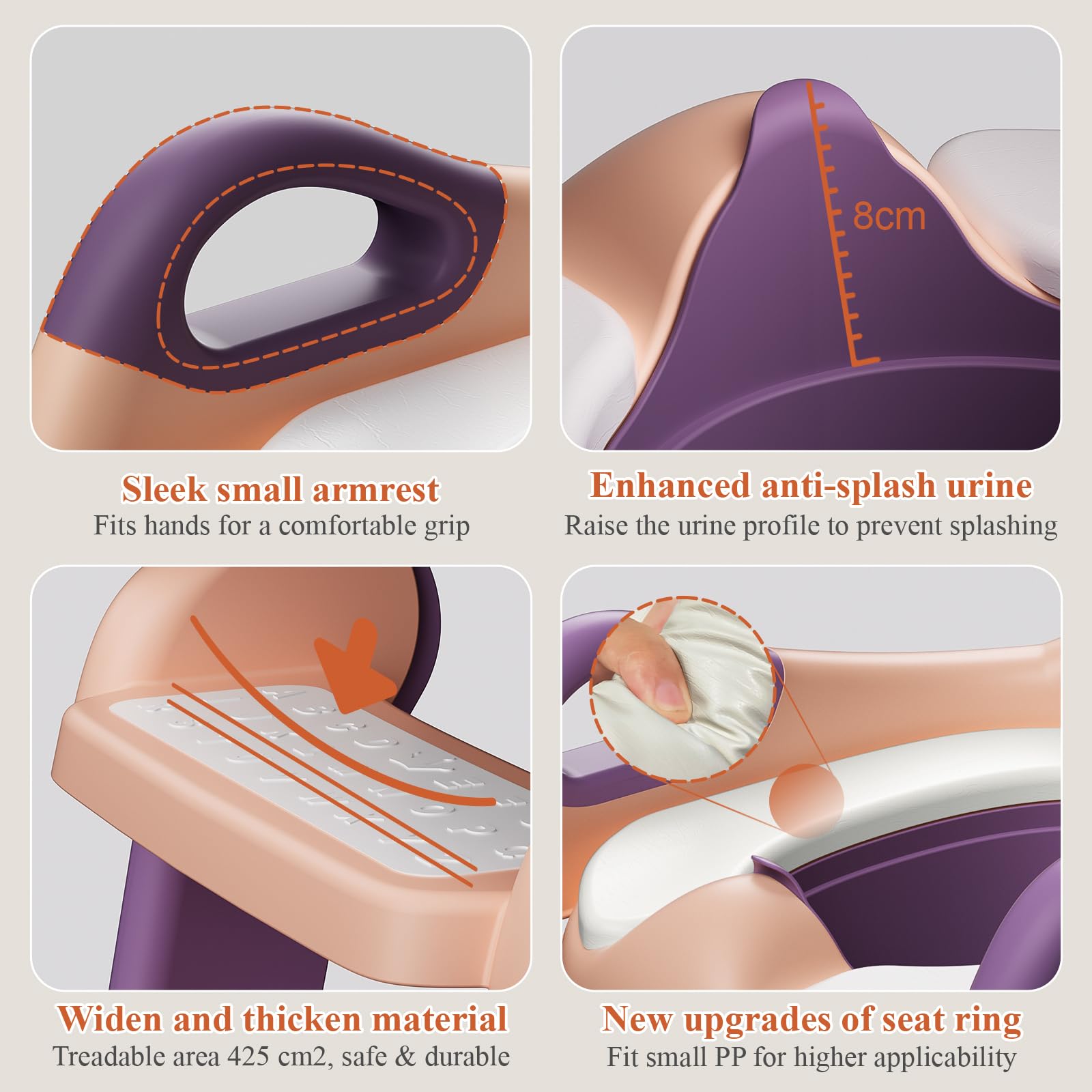 TuckInn soft waterproof cushion adds comfort for sensitive skin