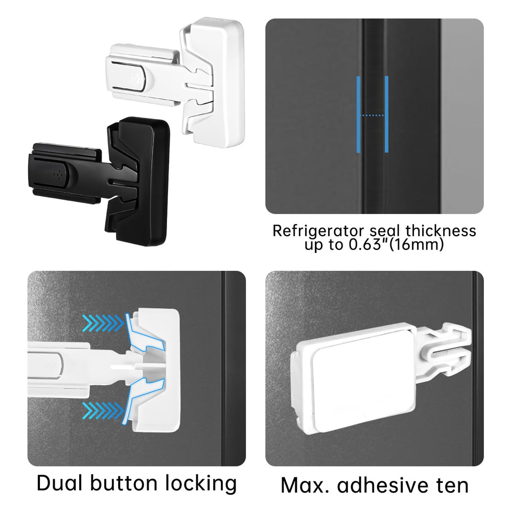 Tucnoeu fridge locks 2pack highlights value and versatility for homes.