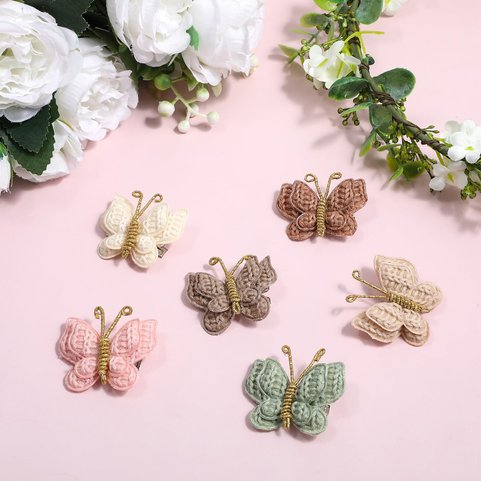 Tucnoeu handmade bow clip, gift-ready baby accessory