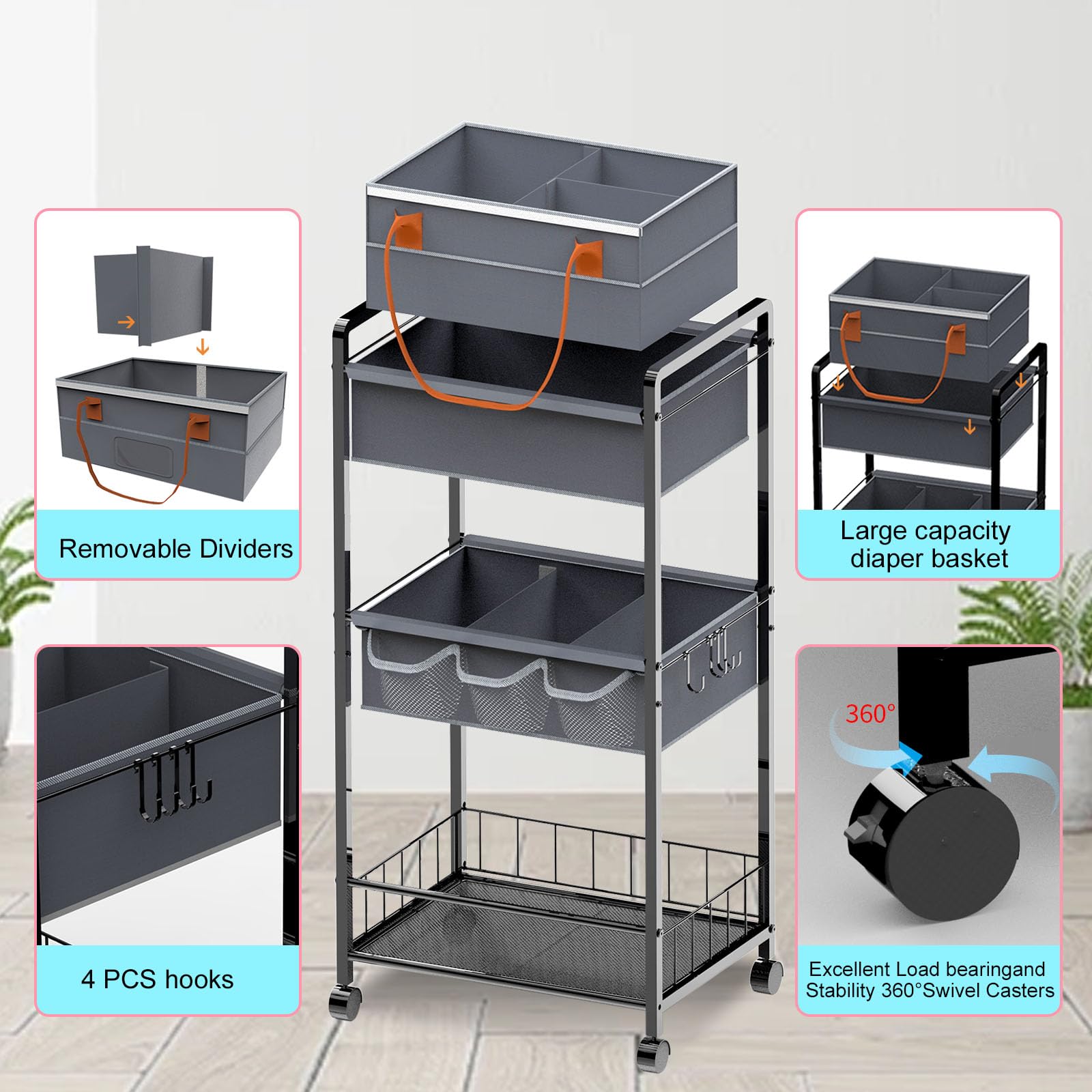 TUDALLK easy assembly with included tools and instructions in minutes