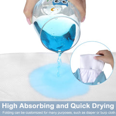 Tudomro absorbent baby burp-cloth for spills and drool.