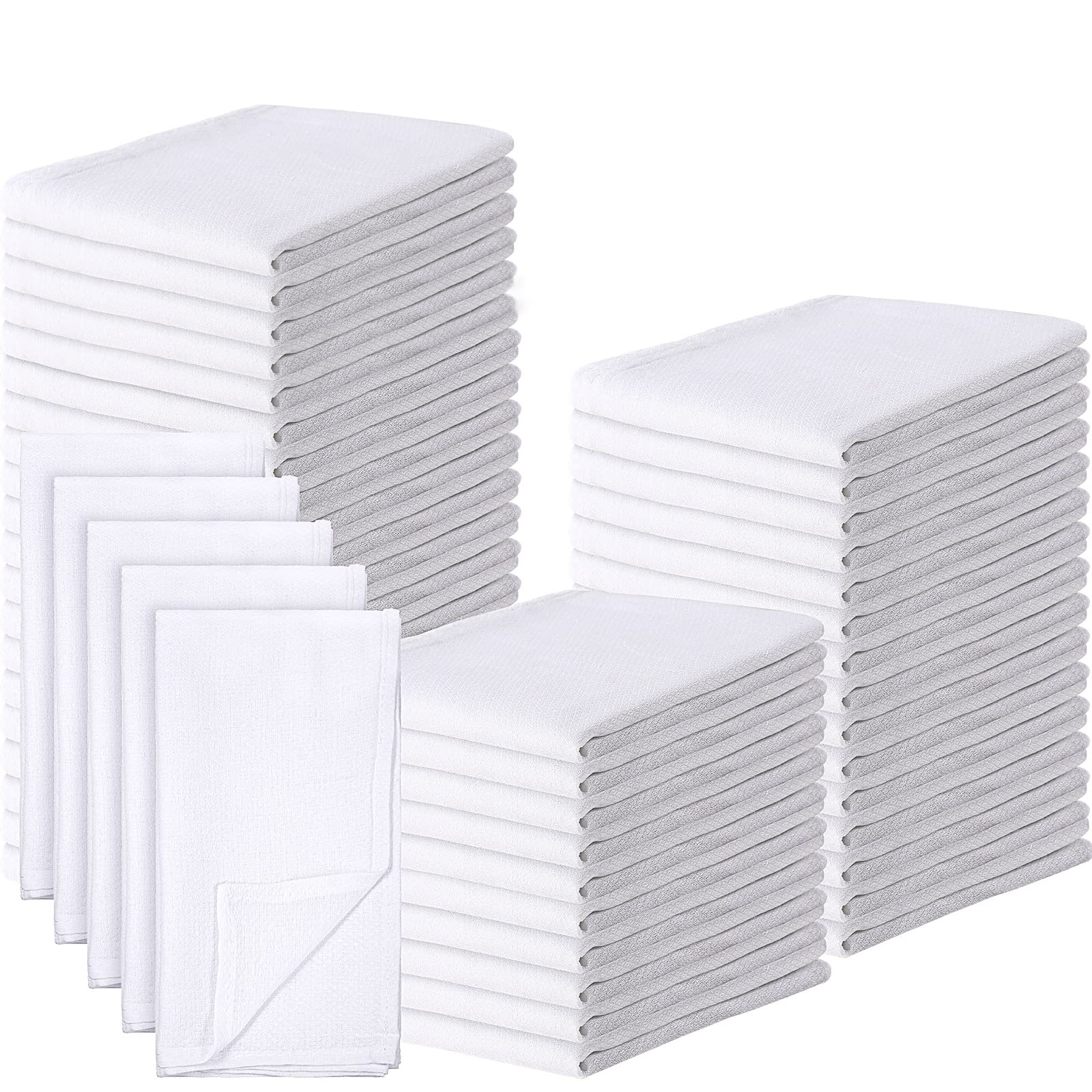 Tudomro birdseye cloth diapers 50-pack, reusable for daily baby care.
