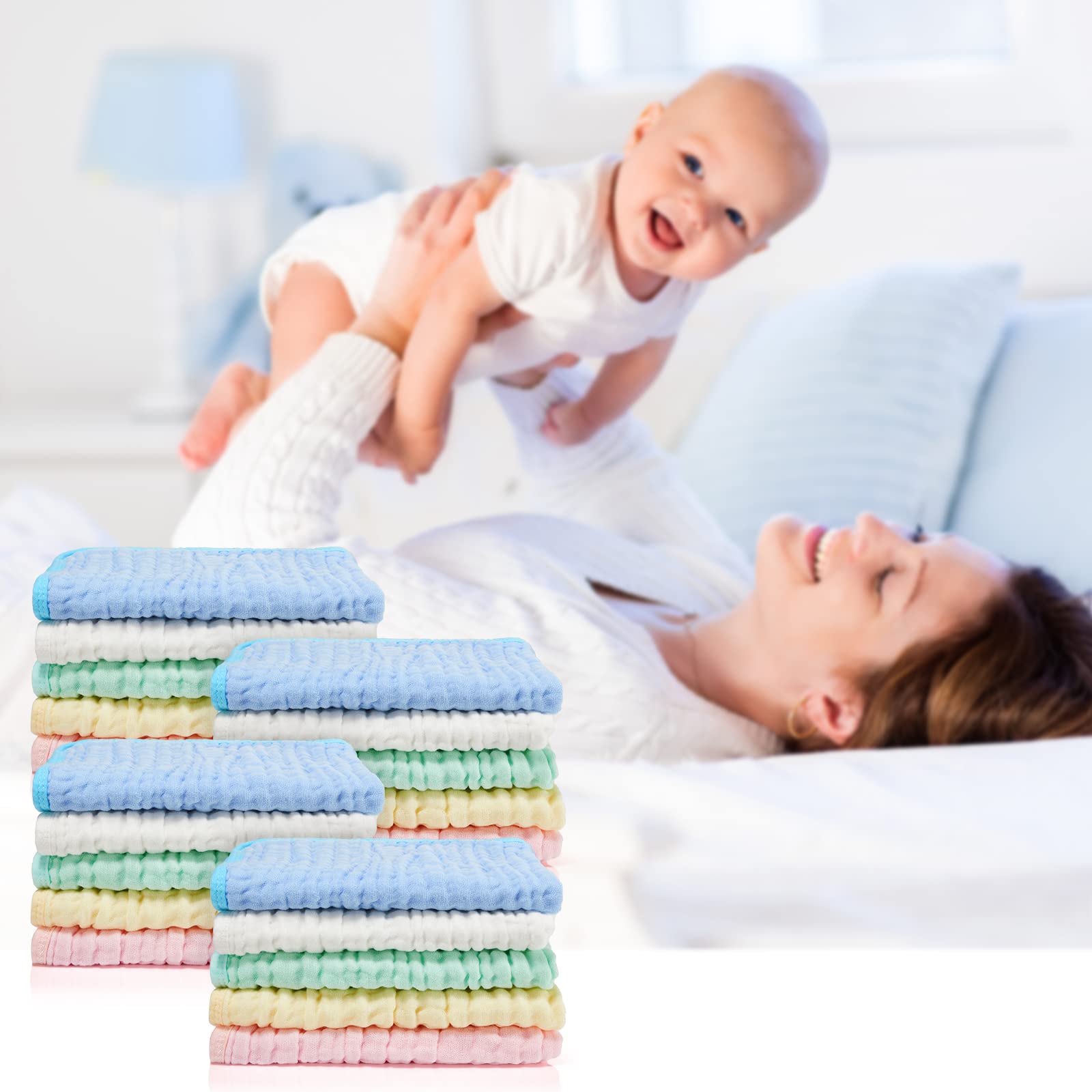 Tudomro soft folded texture highlights gentle cotton for sensitive baby skin