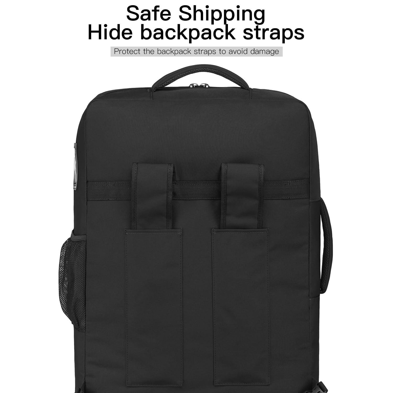 TUGUAN bag interior is spacious, fitting most car seats securely on the go.