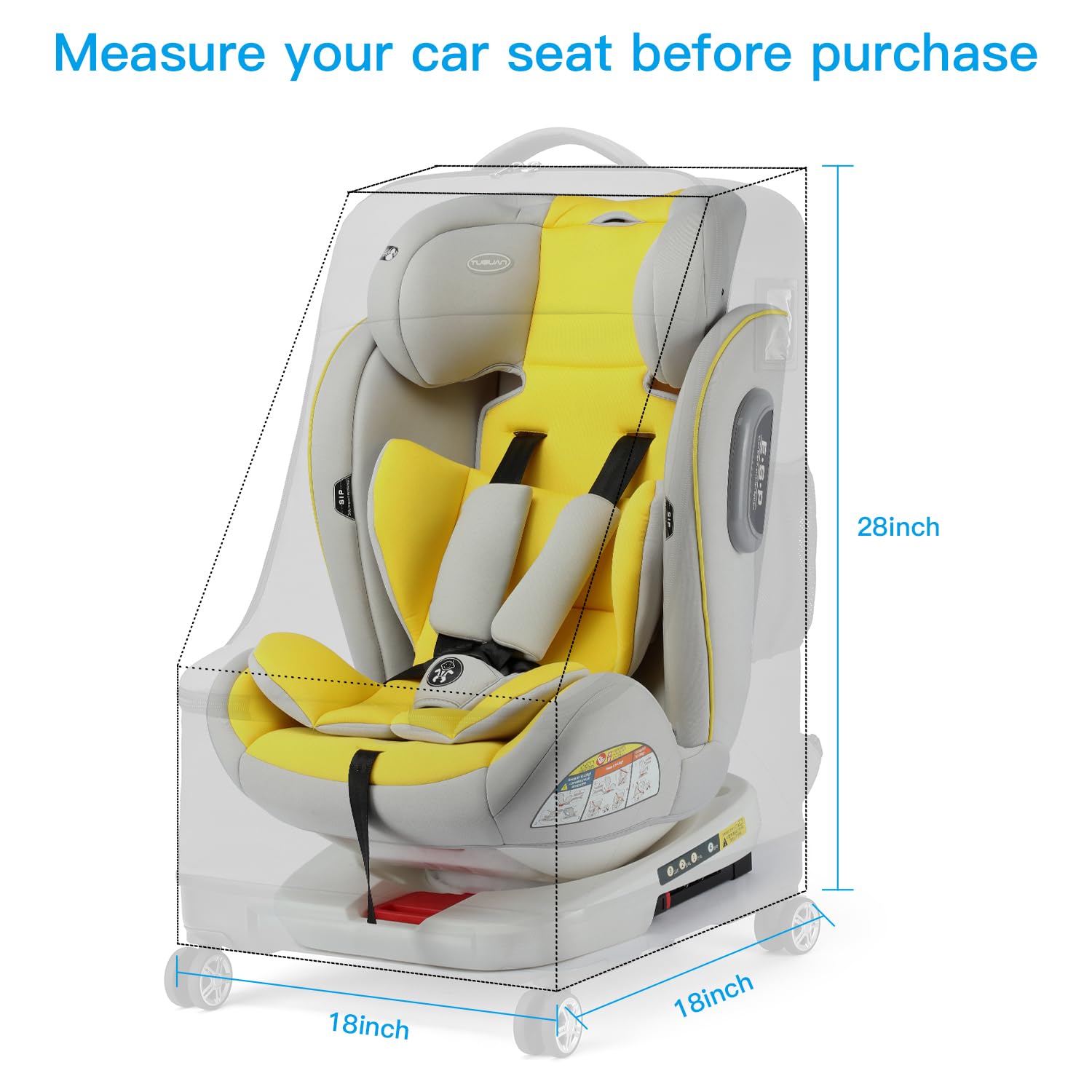 TUGUAN travel bag adjustable shoulder strap offers hands-free carrying.