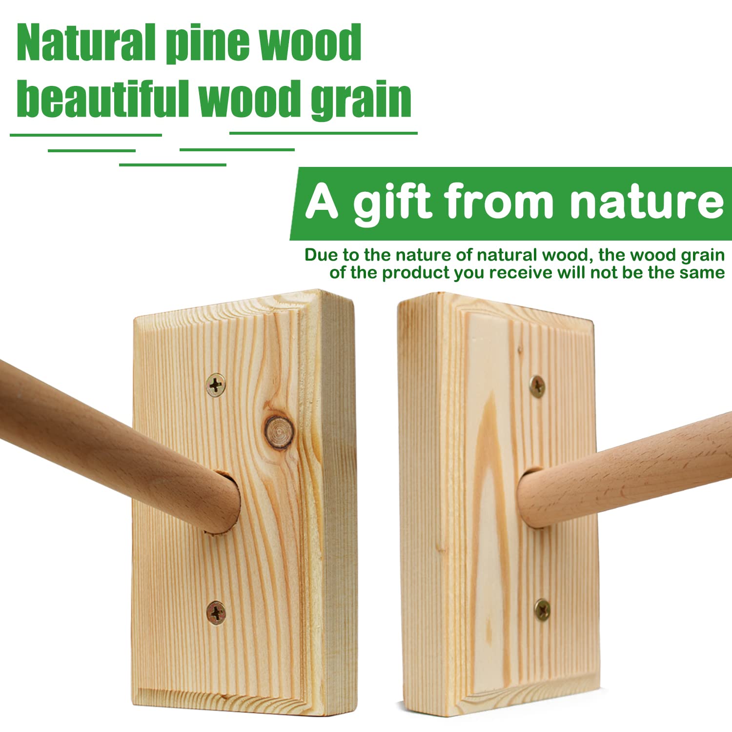 Tuiiopoli wood-arm-durable-mount provides a long-lasting mounting solution.