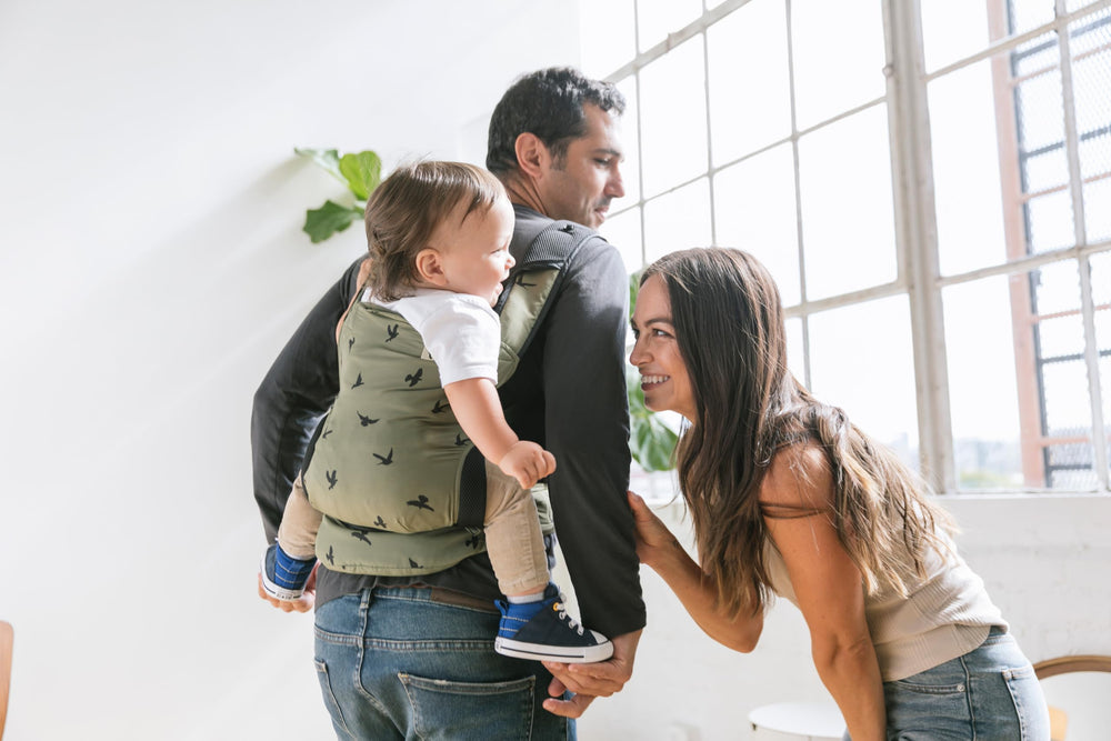 Tula Baby Lite adjustable shoulder straps—custom fit for diverse caregivers.