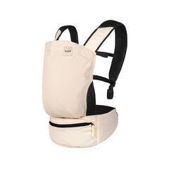 Tula Lite Carrier Cream front view for on-the-go parents.
