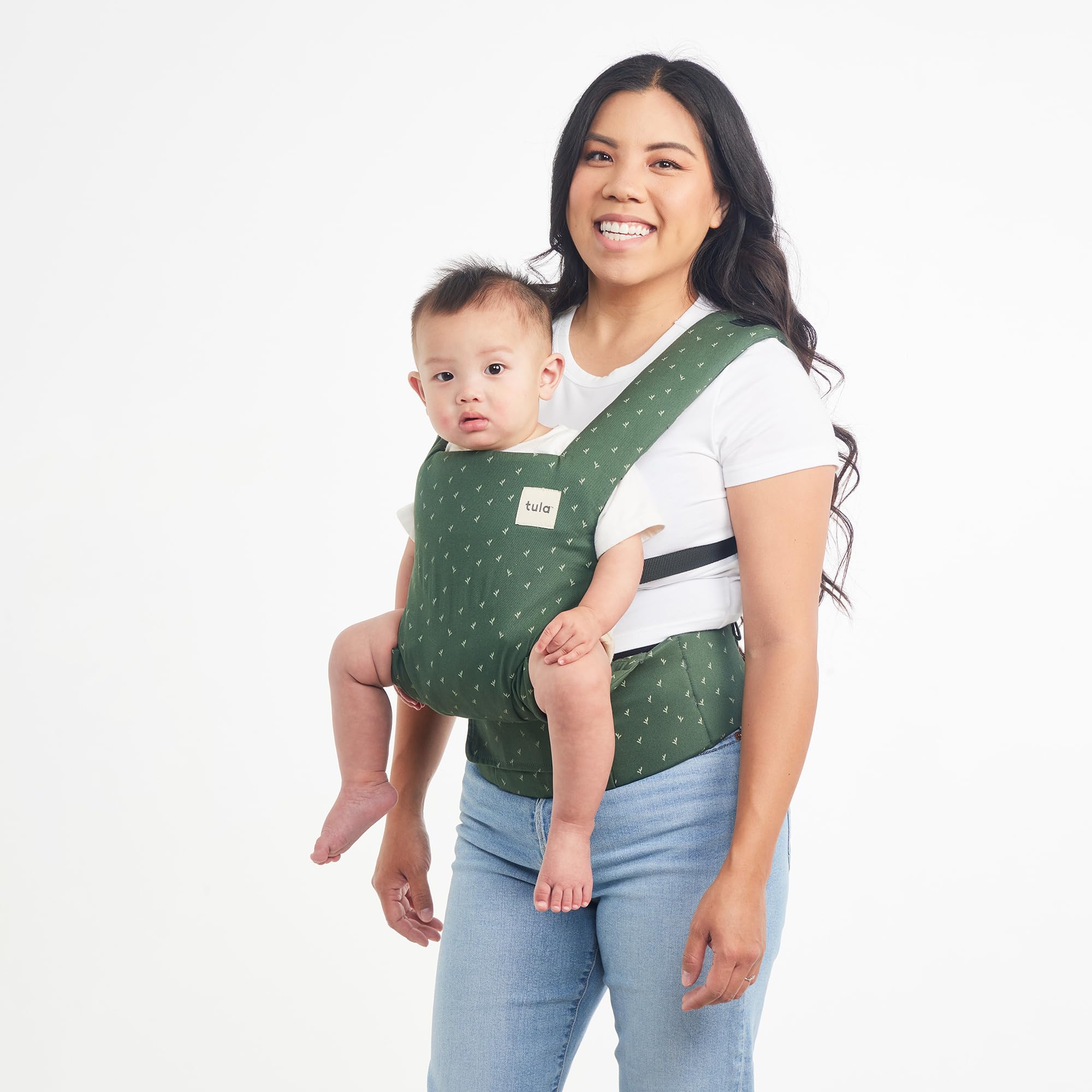 Tula Explore neck-pillow keeping little heads cozy during strolls