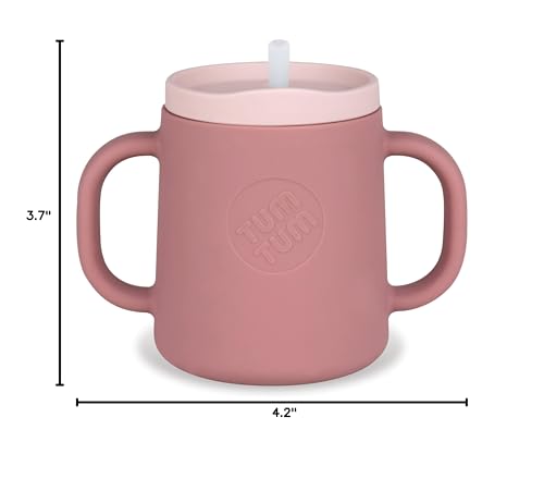 TUM TUM pink 180ml capacity ideal for early drinks.