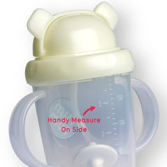 TUM TUM free-flow no-valve design reduces sucking effort for toddlers.