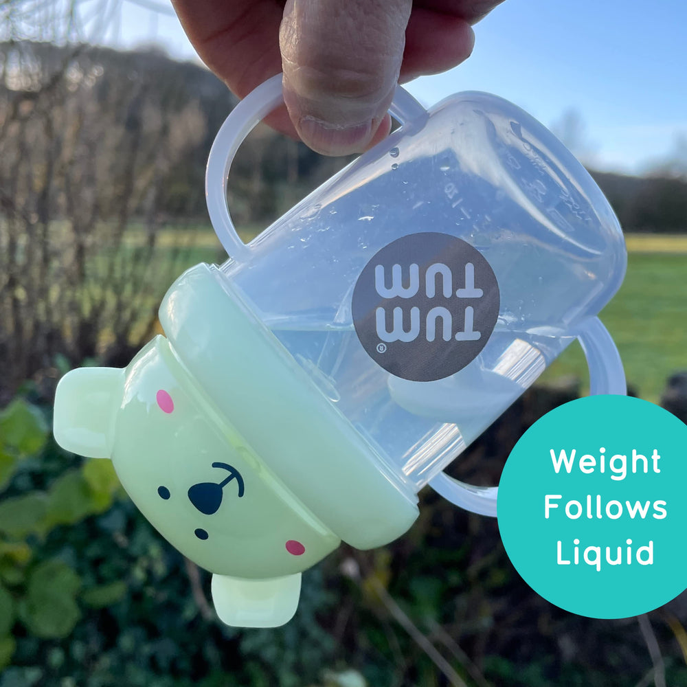 TUM TUM measuring side helps monitor intake during feeding milestones.
