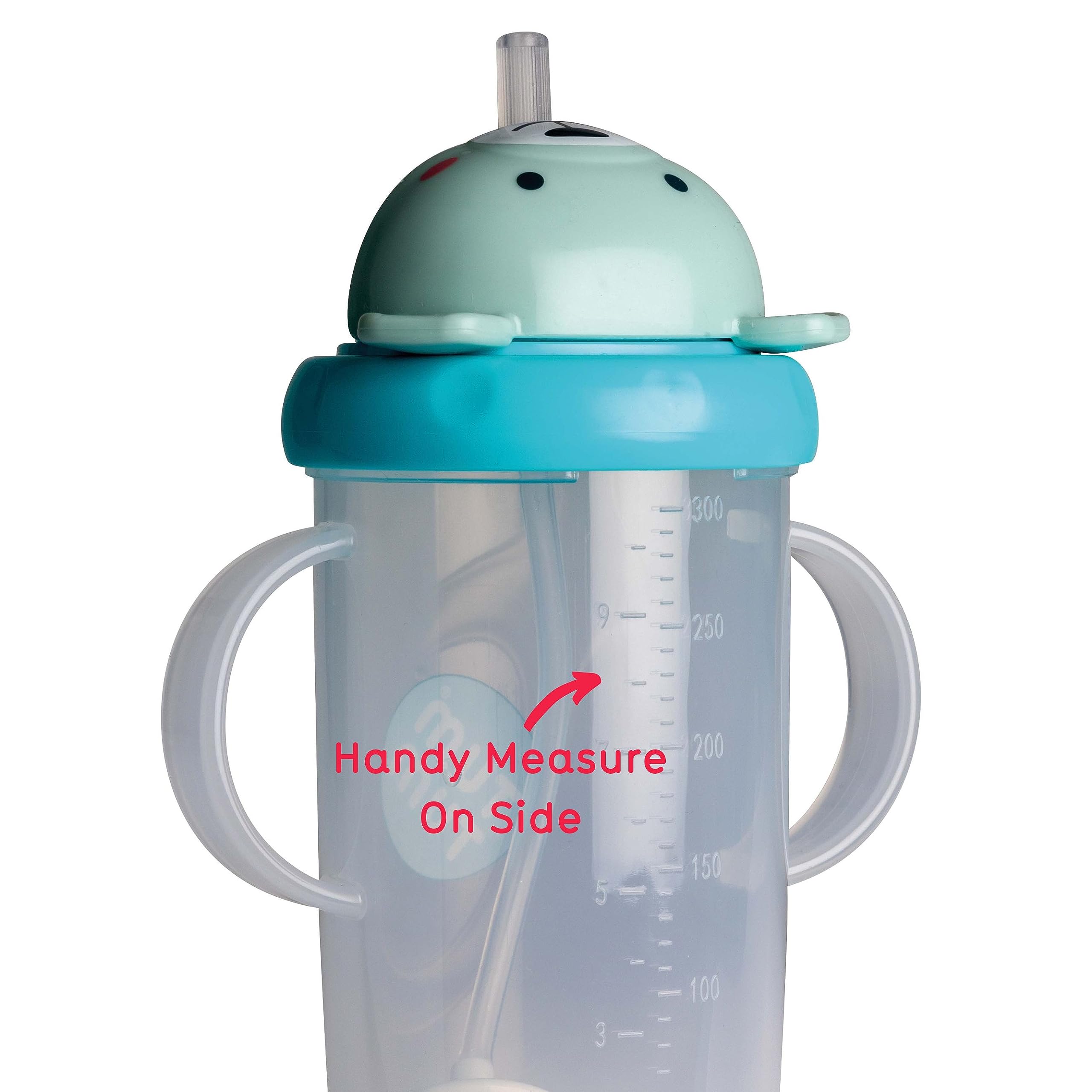 TUM TUM Tippy Up leakproof flip-top lid prevents spills during outings