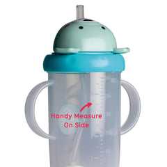 TUM TUM Tippy Up leakproof flip-top lid prevents spills during outings