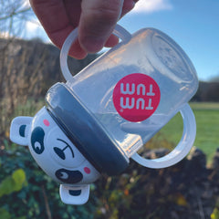 TUM TUM Tippy Up side-measure helps monitor how much they've drunk.