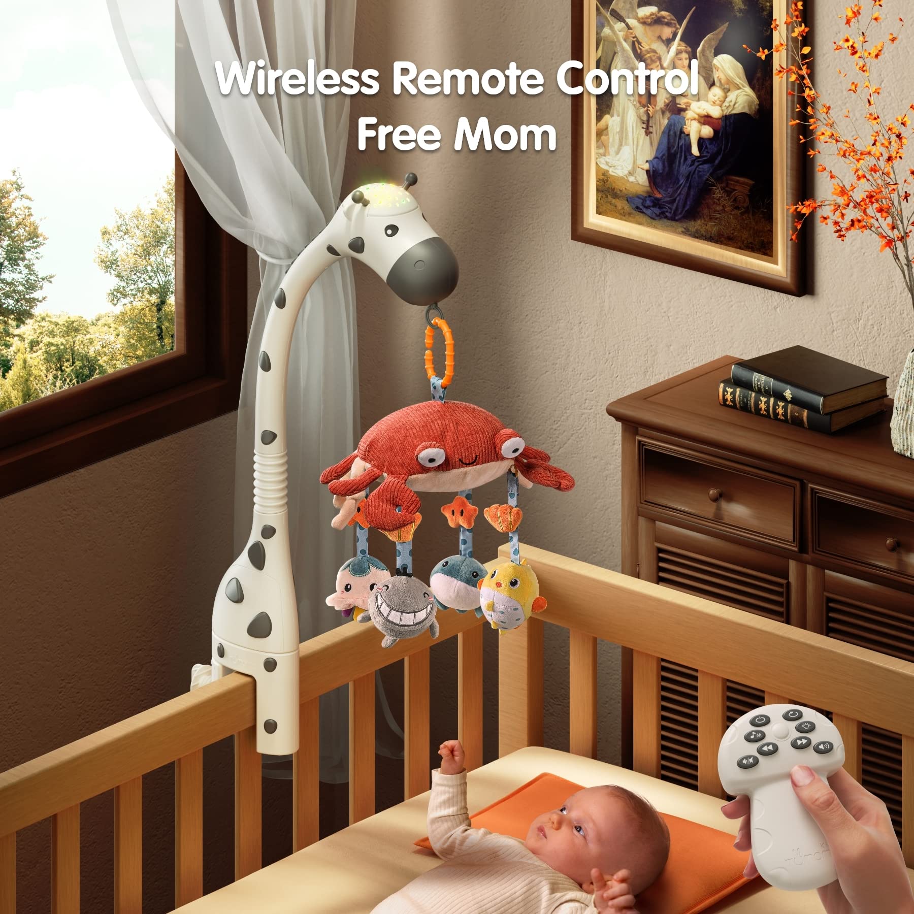 TUMAMA KIDS mushroom remote control for volume and lights