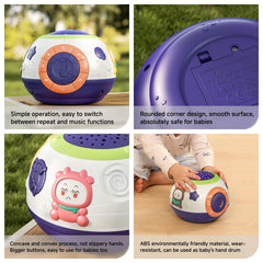 TUMAMA Kids baby drum toy top encourages tactile exploration