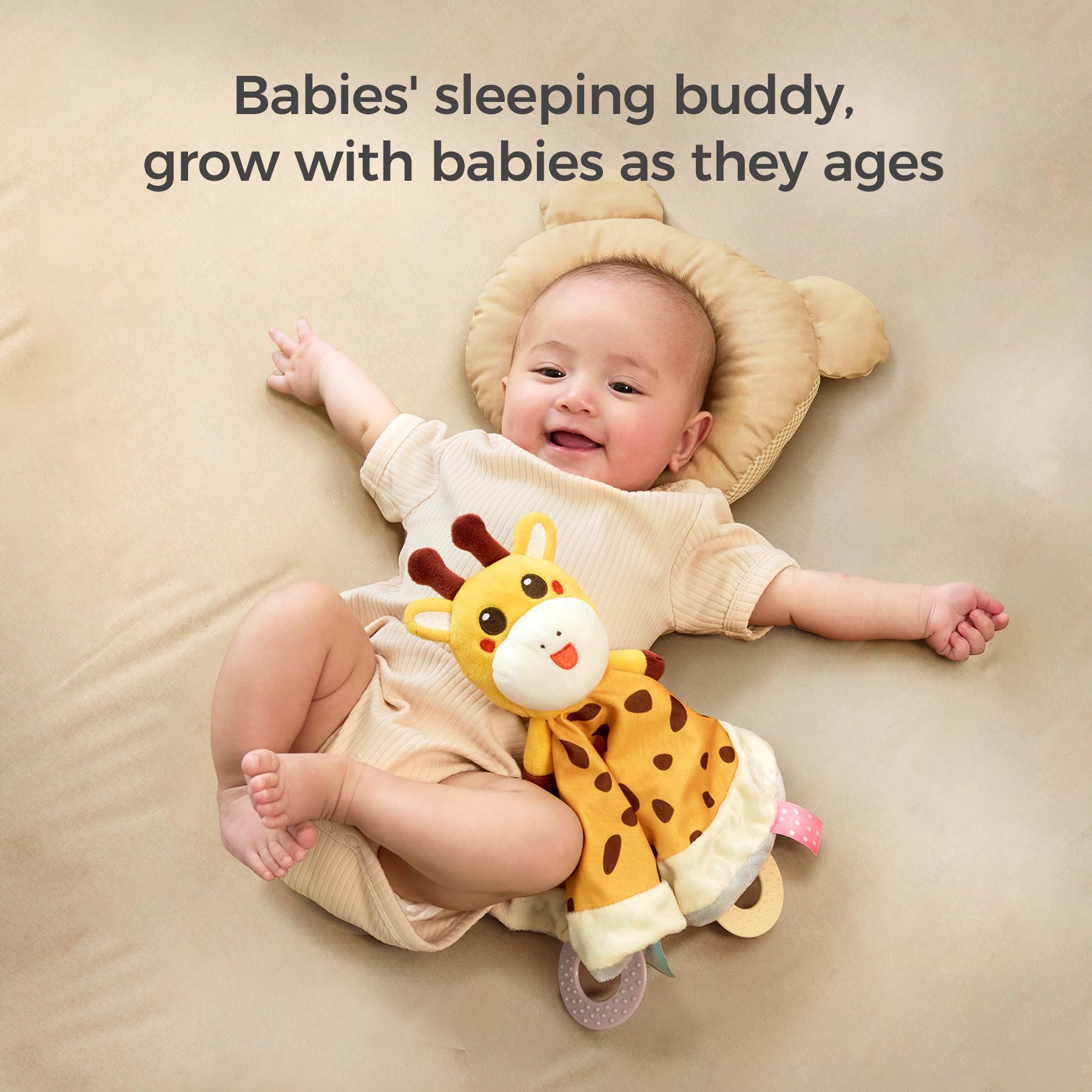 Tumama Kids safety features include embroidered eyes to reduce choking risk.