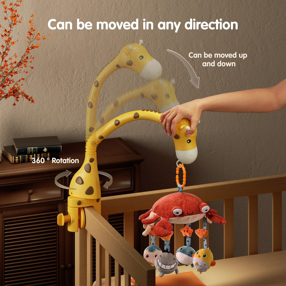 TUMAMA Kids four-color projection lights offer calming visuals for settling.