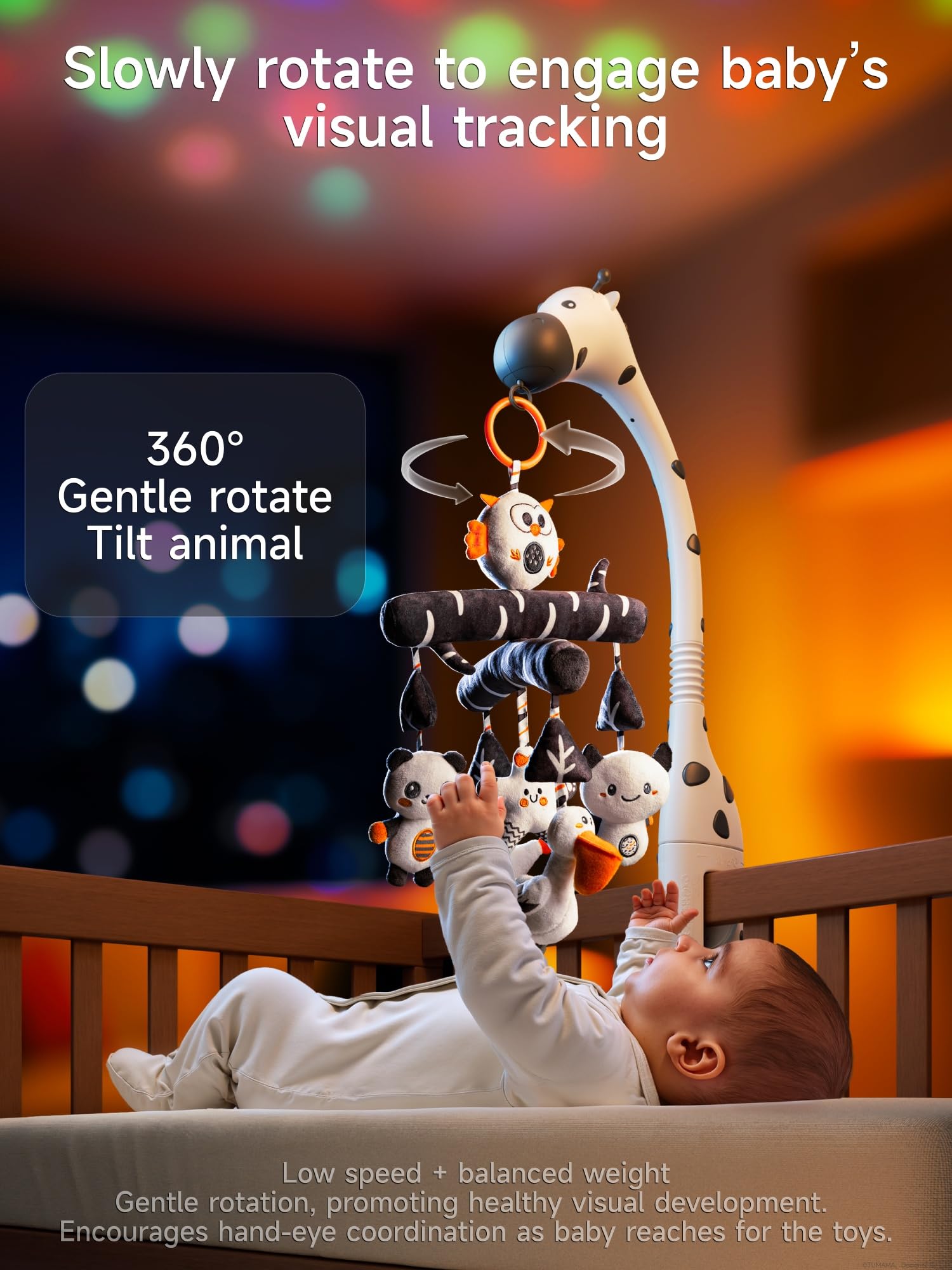 TUMAMA KIDS music and white noise scene helps baby drift to sleep