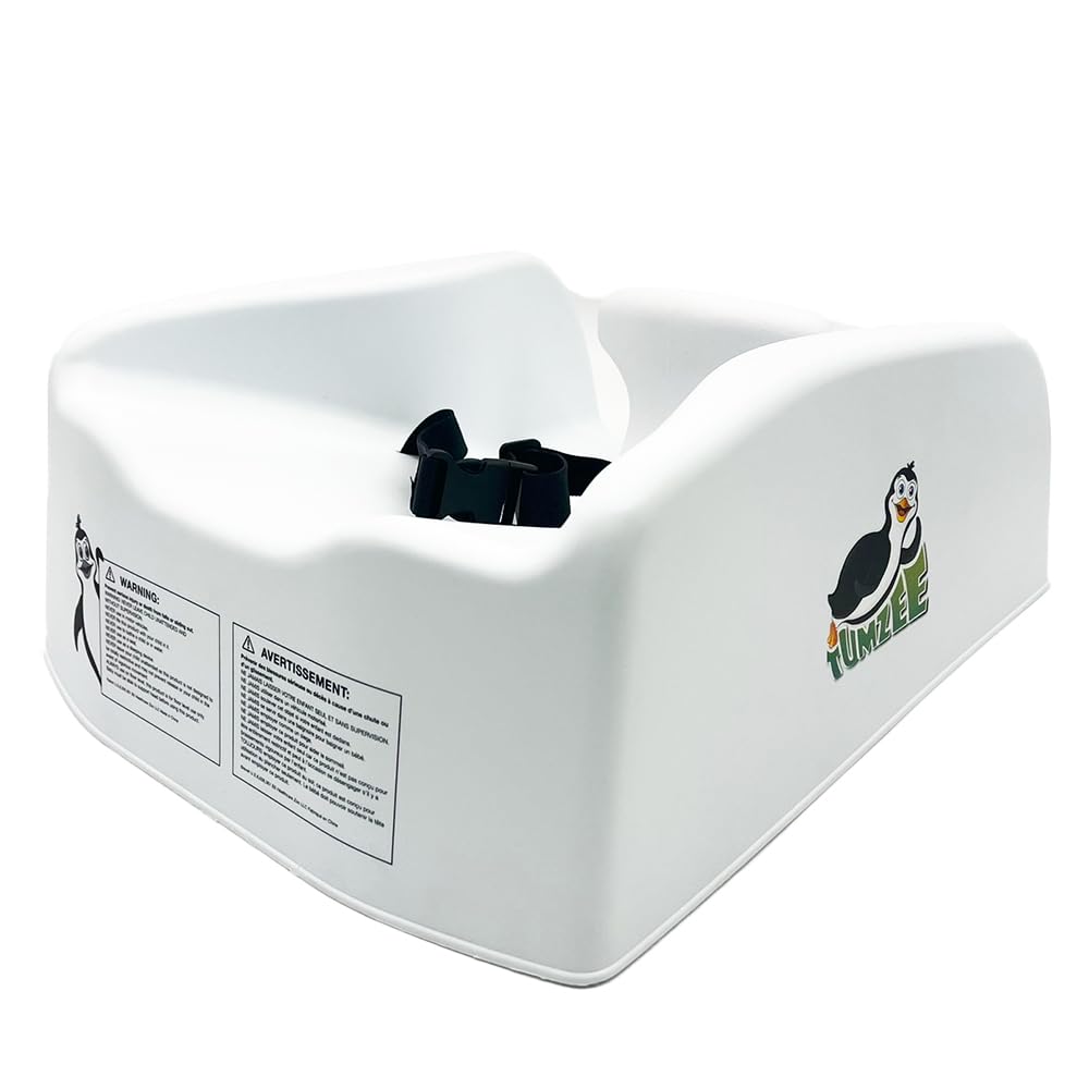 Tumzee arms freed for play enables baby to reach and explore with less restriction.