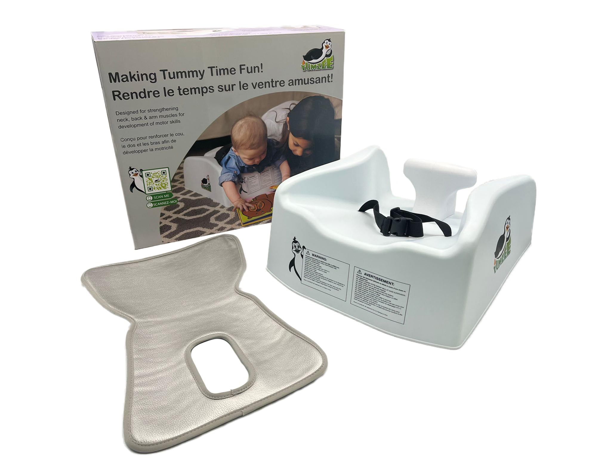 Tumzee transforms tummy time into a calmer, more engaging activity for baby.