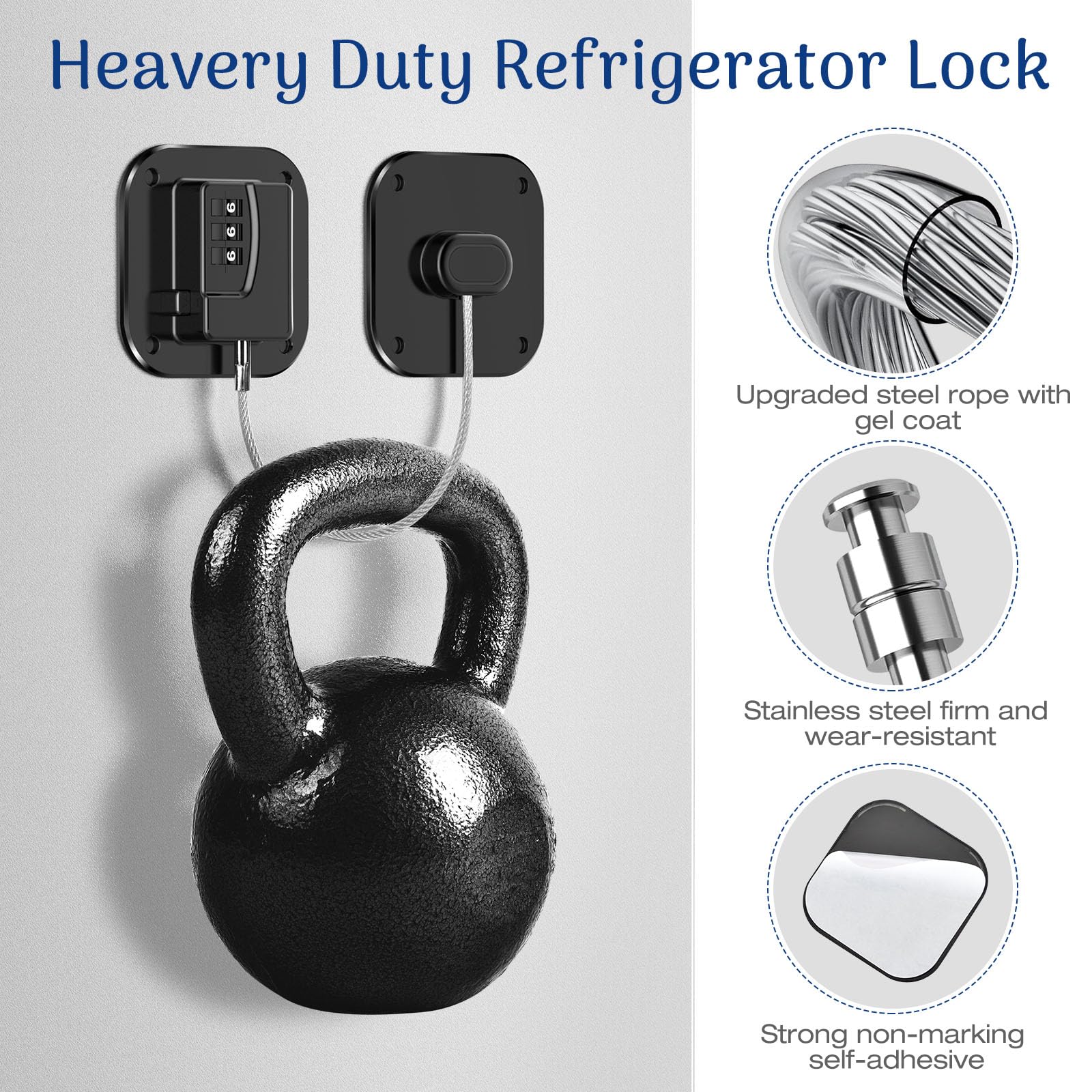Tupetcs Fridge Lock cabinet application illustrates versatile home safety.