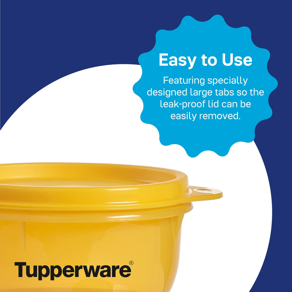 Tupperware Ideal Lit’l bowls stack neatly for compact lunch boxes.