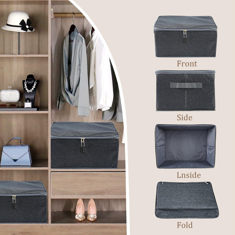 Turesmith large size 40x30x21cm fits larger sets while staying organized