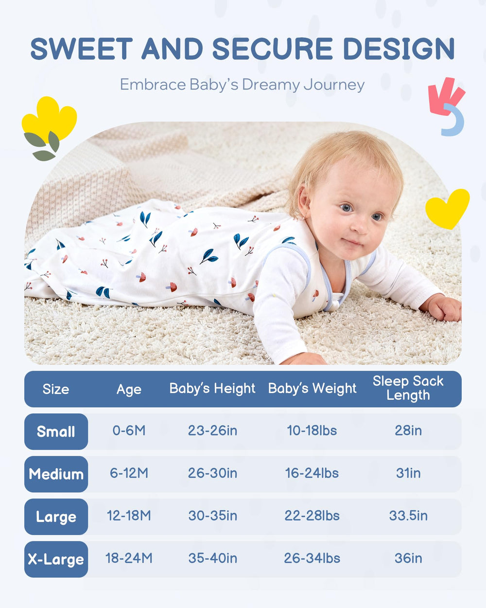 TURMEWU 0.5 TOG lightweight warmth for year-round comfort