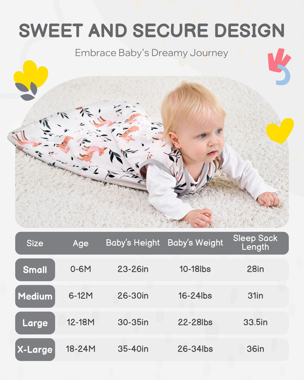 Turmewu size chart helps parents pick the right fit