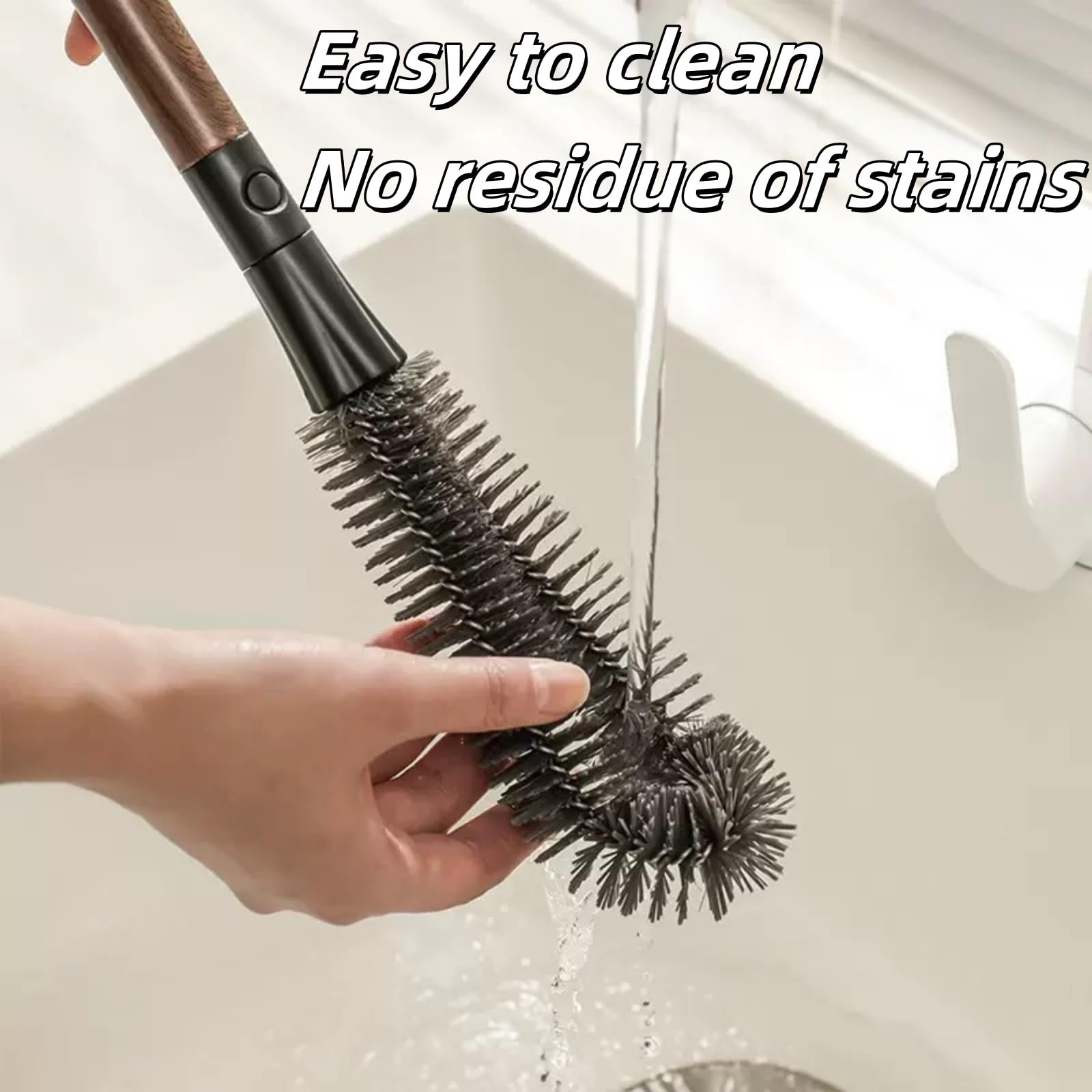 Turutu easy clean design with detachable head for flexible use.