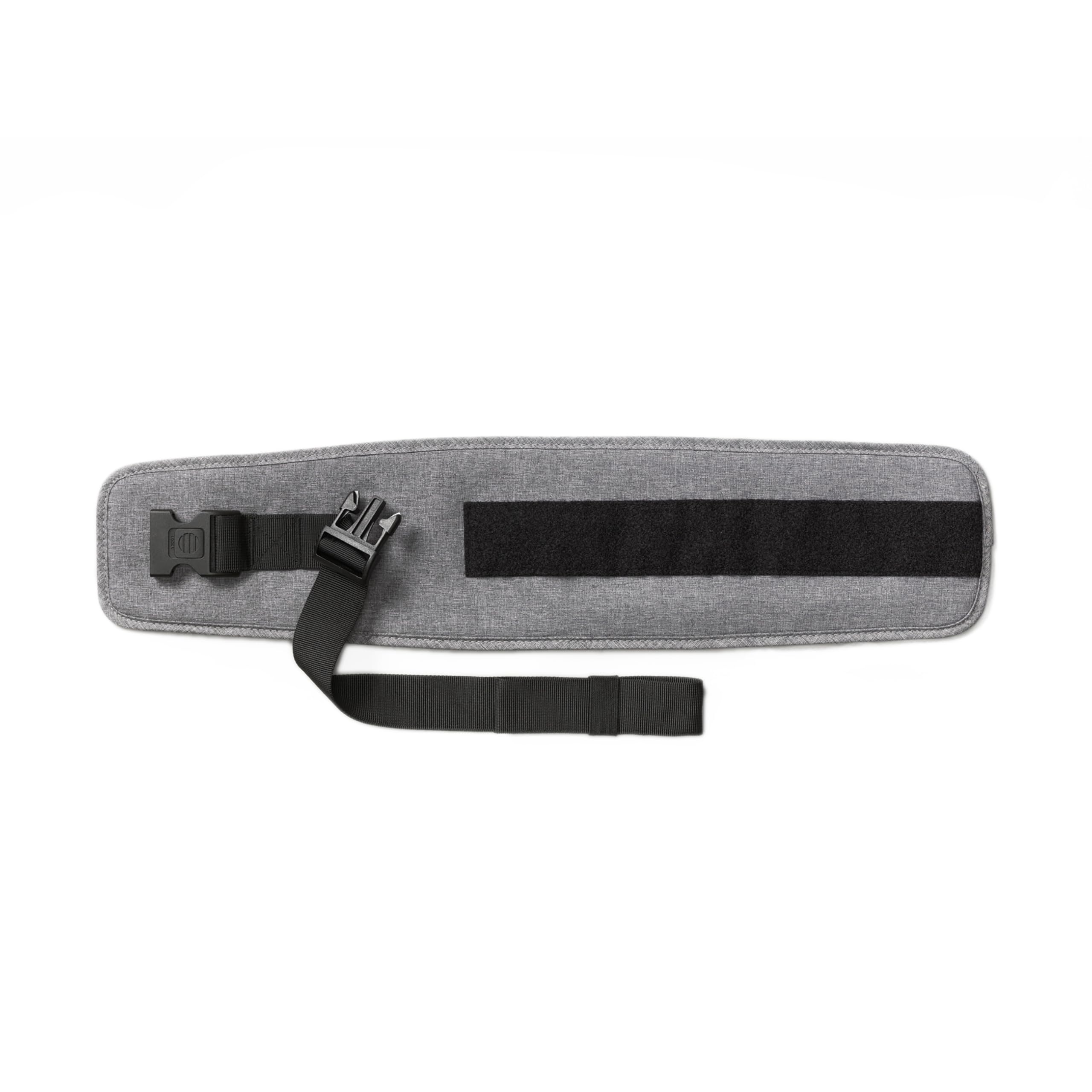 TushBaby waistband extender attachment demonstrates seamless integration for extended comfort.