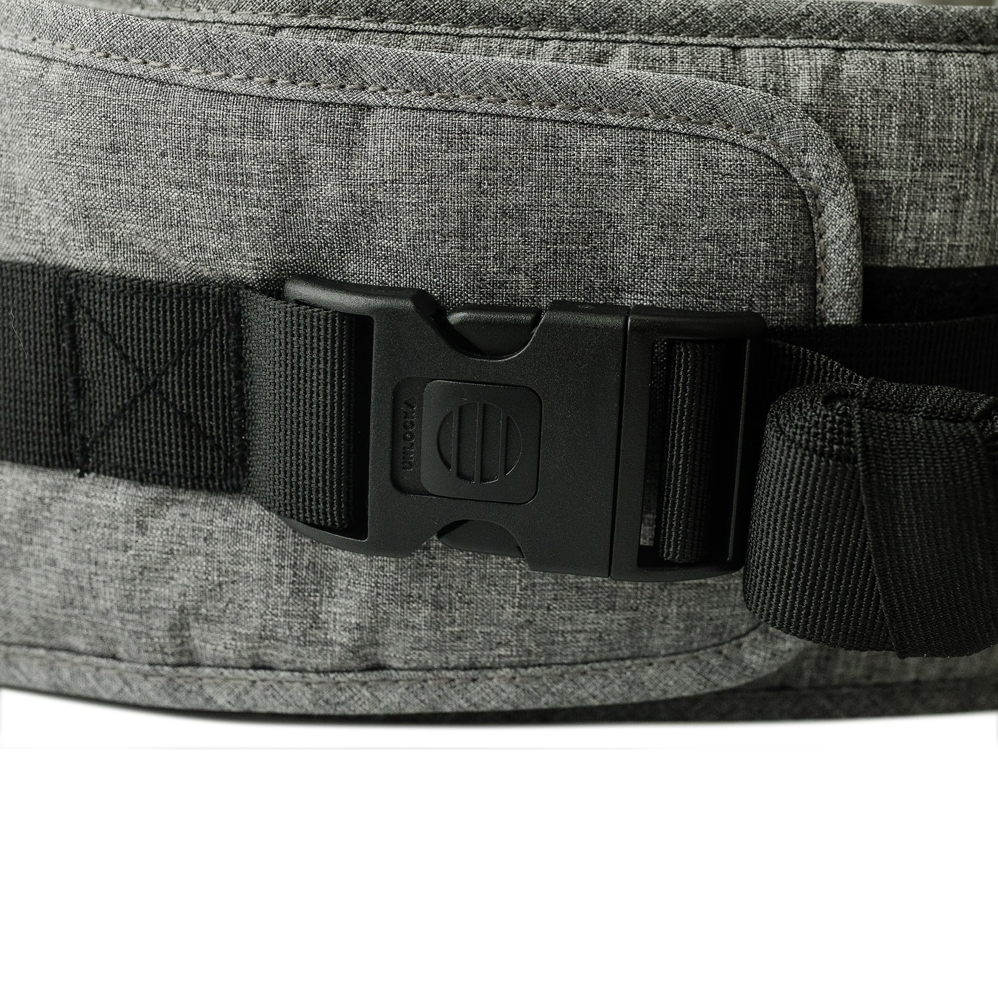 TushBaby waistband extender hip-alignment demonstrates support for natural M-position.
