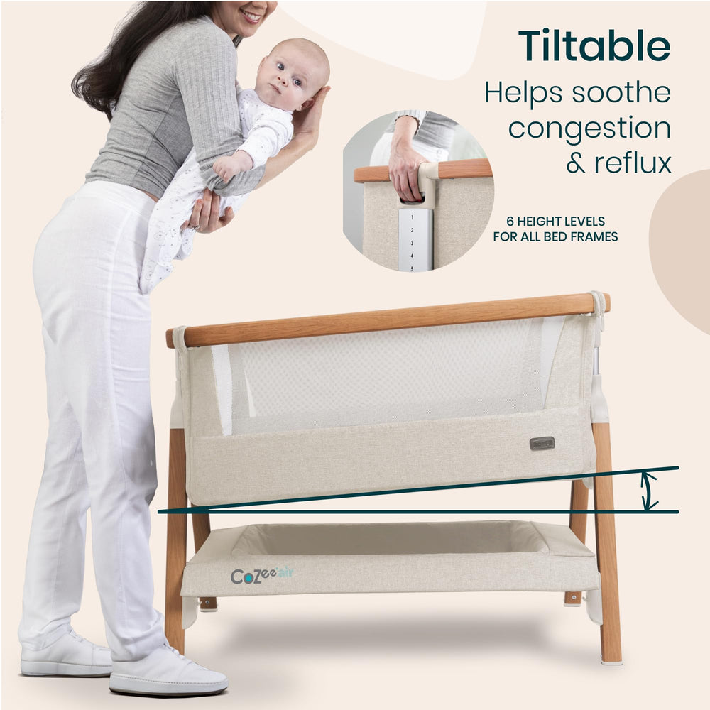 Tutti Bambini CoZee Air packs away quickly with the carry bag