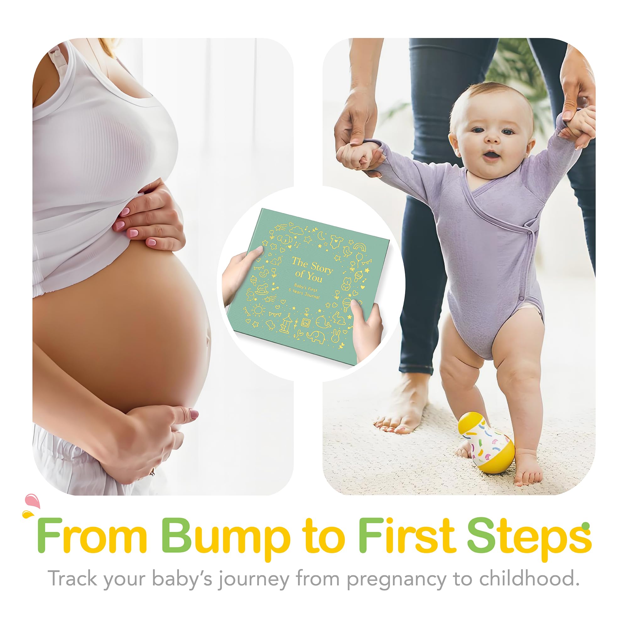 Tutu and Sian memory book gift idea for baby shower registry