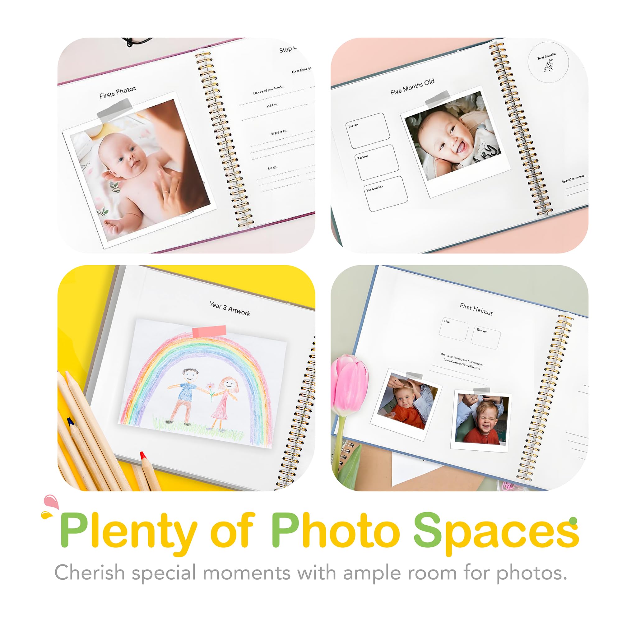 Tutu and Sian memory book guided prompts simplify capturing important moments